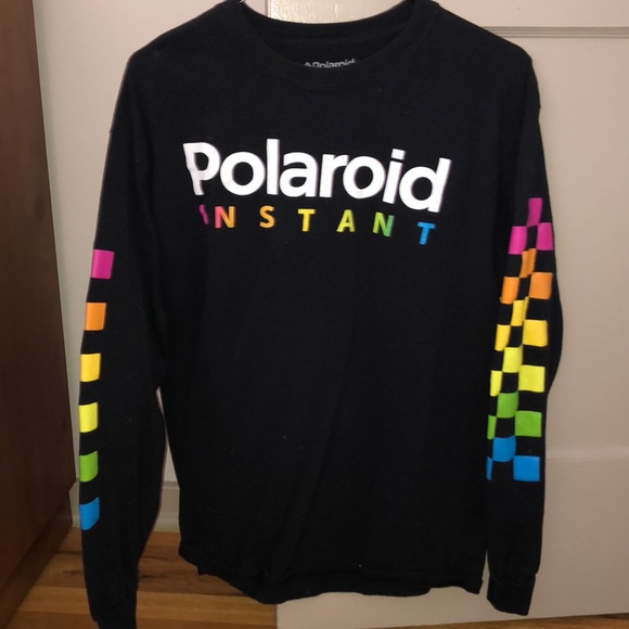 Polaroid Tops - Polaroid Long-Sleeve Tee